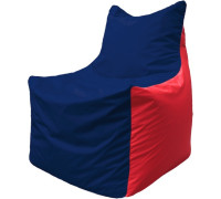 Кресло-мешок Flagman Фокс Ф2.1-46 синий темный/красный