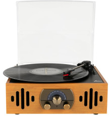 Виниловый проигрыватель Alive Audio Quattro Light Wood