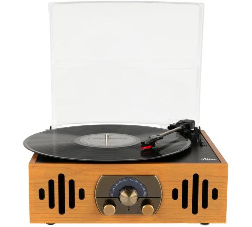 Виниловый проигрыватель Alive Audio Quattro Light Wood