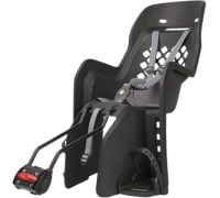 Детское велокресло Polisport Joy 29 Dark Grey