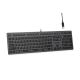 Клавиатура A4Tech Fstyler FX60H белая подсветка