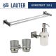 Набор аксессуаров для ванной Lauter 21SH6081 + 21SH6171 + 21SH6021 Chrome, 3 предмета