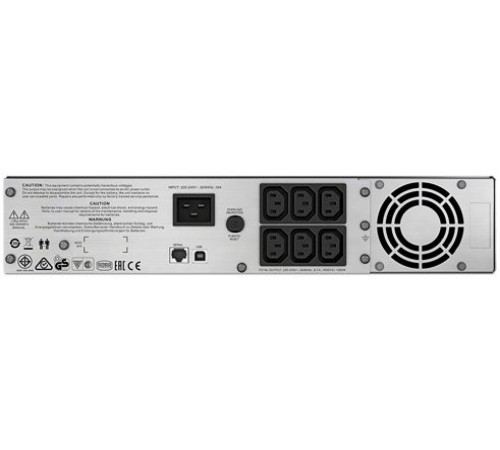 Источник бесперебойного питания  APC Smart-UPS C 2000VA 2U Rack mountable 230V SMC2000I-2U