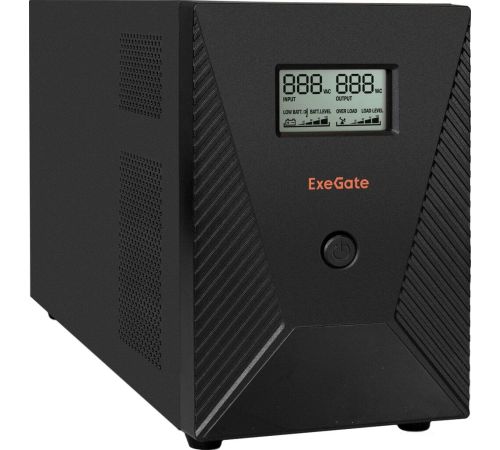 Источник бесперебойного питания ExeGate SpecialPro Smart LLB-3000.LCD.AVR.4SH.RJ.USB EP287660RUS