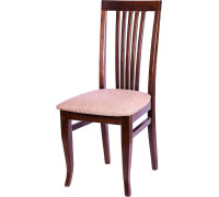 Стул Ельская мебельная фабрика МДК-99 береза Е-50/ролан коричневый