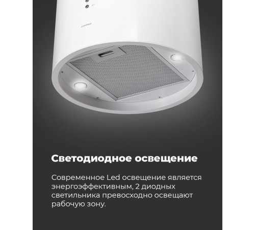 Кухонная вытяжка MAUNFELD Lee Isla 39 черный