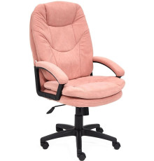 Офисное кресло TetChair Comfort LT флок розовый
