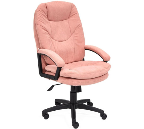 Офисное кресло TetChair Comfort LT флок розовый
