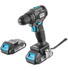 Дрель-шуруповерт Tesla TCD12BL 834528 с 2-мя АКБ, кейс
