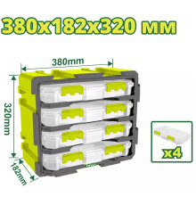 Набор ящиков Dyllu DTTB8344