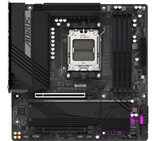 Материнская плата Gigabyte B650M Aorus Elite rev. 1.3