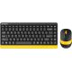 Офисный набор A4Tech Fstyler FG1110 черный/желтый
