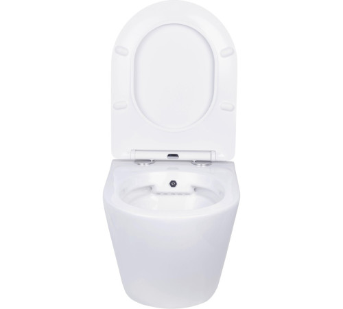 Унитаз подвесной Roxen Antares Bidet в комплекте с инсталляцией StounFix Dual Fresh 6 в 1 968457 кнопка: брашированное золото