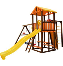 Игровой комплекс Perfetto Sport Bari-7 качели лодочка, паутина