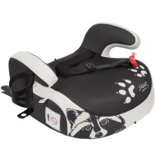 Детское сиденье Siger Fix Lux KRES3996 енот серый/бежевый