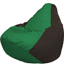 Кресло-мешок Flagman Груша Мега XXXL Г3.1-242 зеленый/коричневый