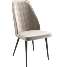 Стул Мамадома Leonard M d07 Pearl Grey Lux/черный