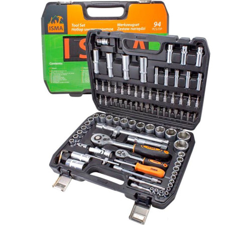 Универсальный набор инструментов ISMA 4941-5 94 предмета
