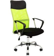 Кресло Mio Tesoro Монте AF-C9767 черный/салатовый