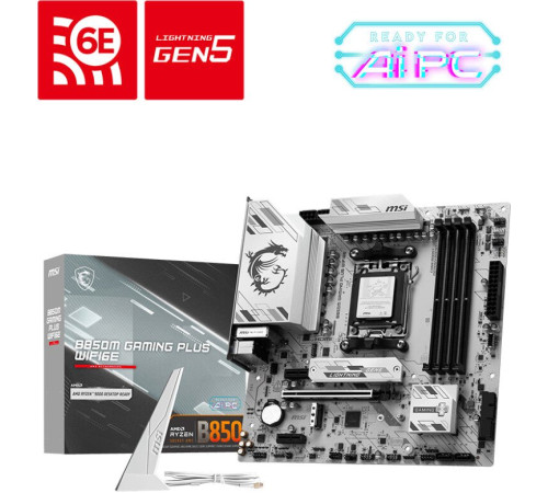 Материнская плата MSI B850M Gaming Plus WiFi6E