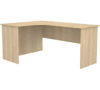 Стол МДК СПУ-П угловой 1600x1200x755 правый, дуб млечный