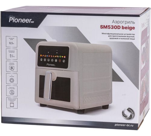 Аэрогриль аэрофритюрница Pioneer SM530D бежевый