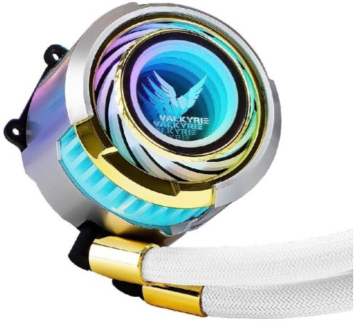 Система жидкостного охлаждения для процессора Valkyrie Jarn 360 ARGB белый