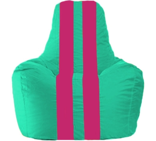 Кресло-мешок Flagman Спортинг С1.1-284 бирюзовый/лиловый