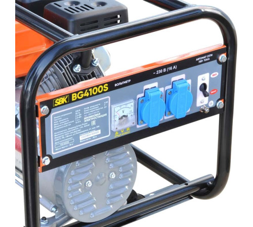 Бензиновый генератор SBK BG4100S
