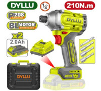 Винтоверт Dyllu DTCD2B21 с 2-мя АКБ, кейс