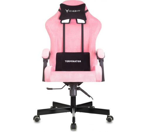 Офисное кресло Knight Terminator розовый Velvet 36
