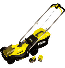 Колёсная газонокосилка Ryobi RLM18X33B-40 с АКБ 4 Ah