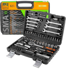 Универсальный набор инструментов ISMA 4821-5EURO 82 предмета