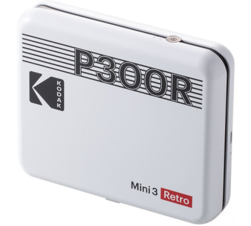Мобильный фотопринтер Kodak Mini 3 Retro P300R W