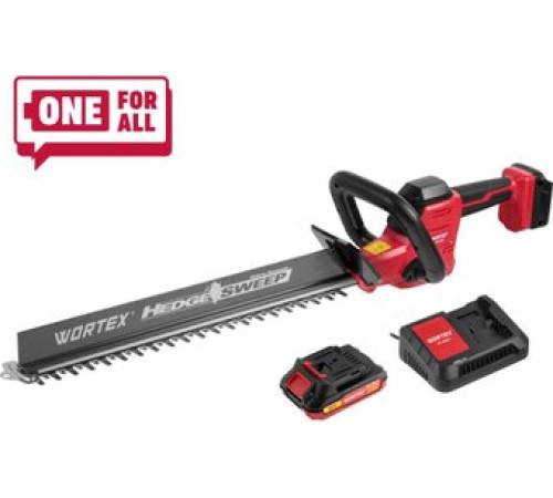 Кусторез Wortex DB 5018 ALL1 XLT Set 1334650 с 1-им АКБ