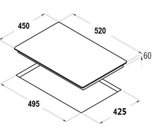 Варочная панель Schtoff IT4603 Nano Matte Black