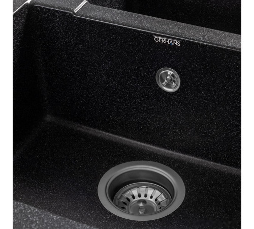 Кухонная мойка Gerhans C01 черный