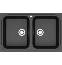 Кухонная мойка MARRBAXX Карельский камень модель 20/Q4 F020Q004 черный