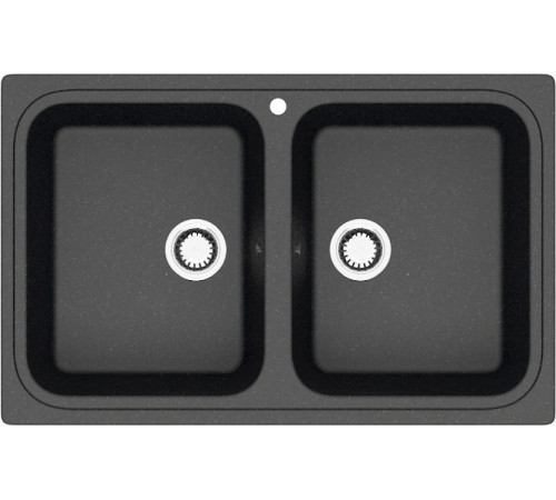 Кухонная мойка MARRBAXX Карельский камень модель 20/Q4 F020Q004 черный