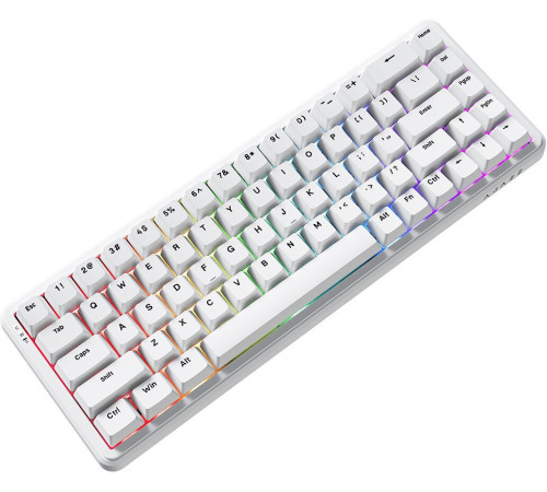 Клавиатура Ajazz AK680 Max 8+1K белый