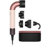 Фен Dyson HD17 Supersonic r Straight+Wavy с переходником на евровилку, керамический розовый/розовое золото