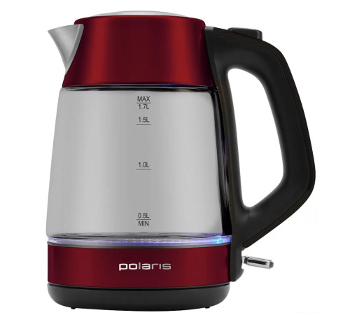 Электрический чайник Polaris PWK 1760CGL красный