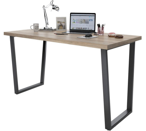 Стол Домус СП013B-K017 12.013.401.07 черный/вяз светлый