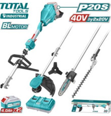 Комбимотор Total TSTLI2040386 с 2-мя АКБ