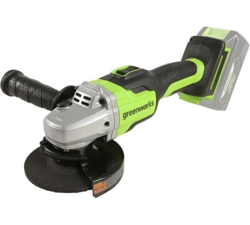Угловая шлифмашина Greenworks GD24AG 3200207 без АКБ