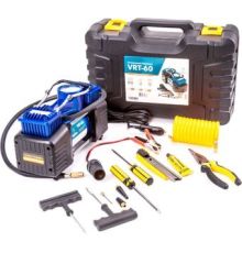 Автомобильный компрессор FoxWeld Varteg VRT 60 7214 с набором аксессуаров