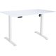 Стол с регулировкой высоты ErgoSmart Electric Desk Slim 1380х800х18 мм альпийский белый/белый