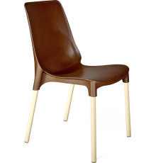 Стул Sheffilton SHT-S75 коричневый/ваниль