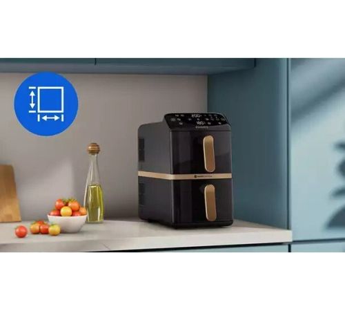 Аэрогриль аэрофритюрница Philips Ovi Stacked Dual Basket NA462/70