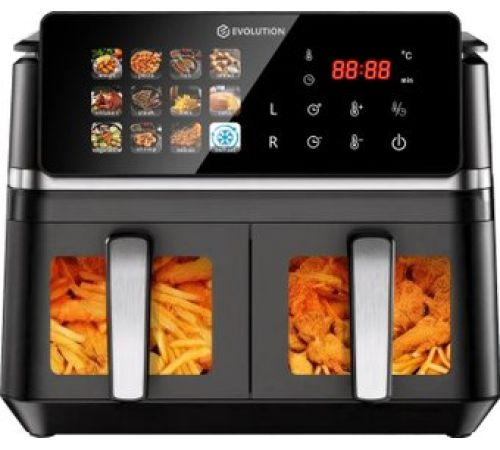 Аэрогриль аэрофритюрница Evolution AIRO 10500ТW Dual